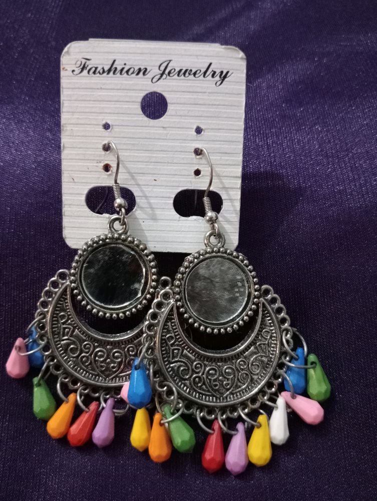 *Party Wear Earrings (Pack Of 8)*