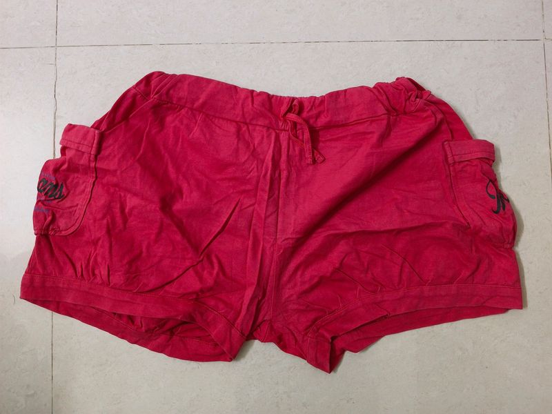 Daily wear Pink Shorts For Women