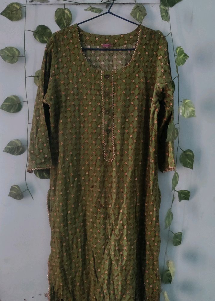 Green Kurti