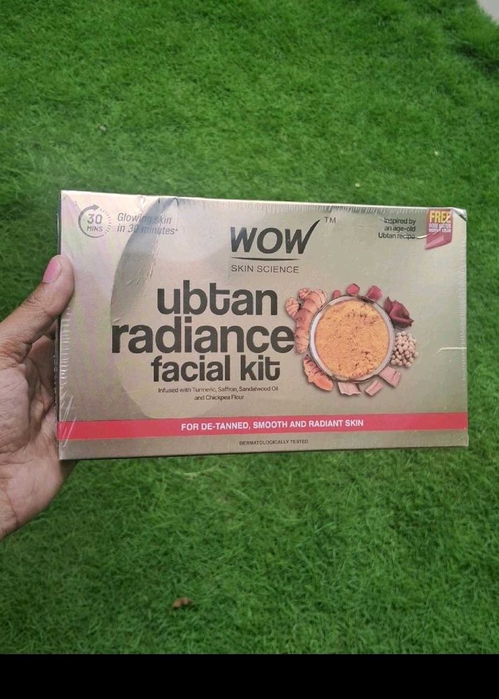 Wow Ubtan Radiance Facial Kit