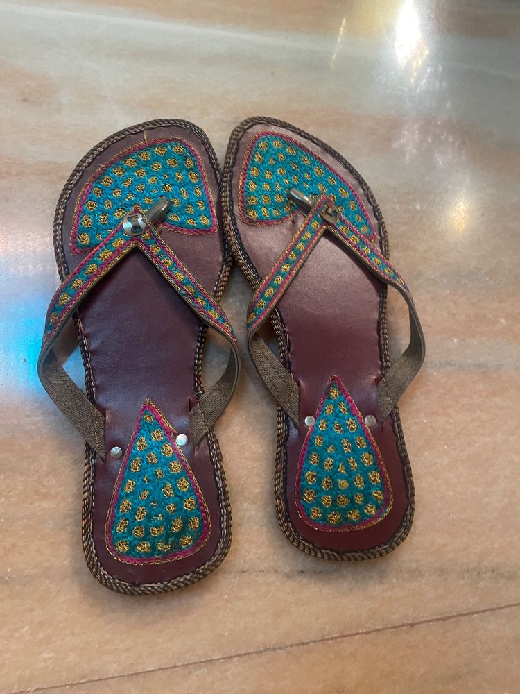 Traditional Leather Chappal