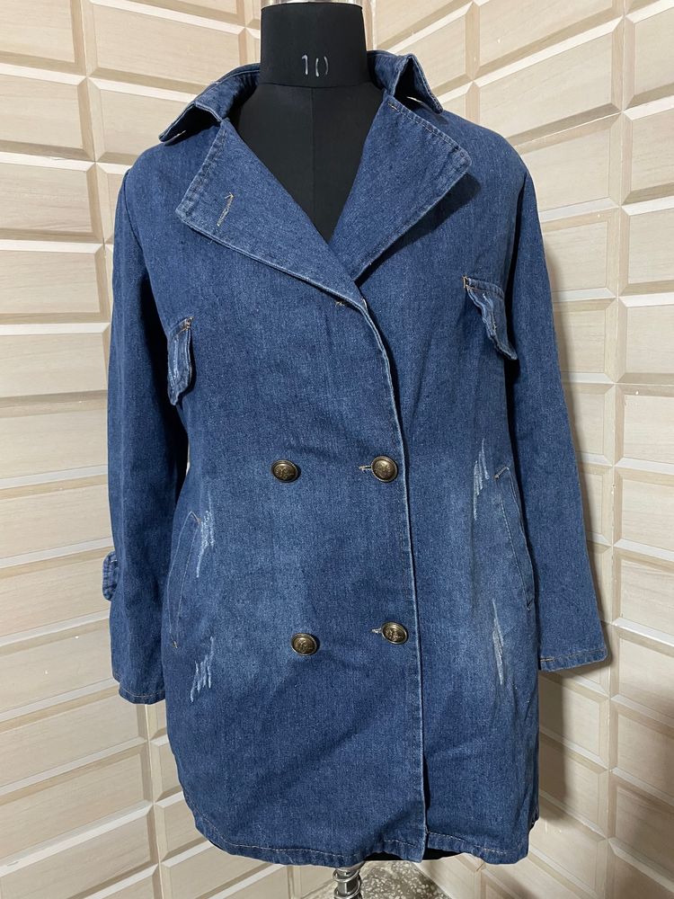 Denim Overcoat