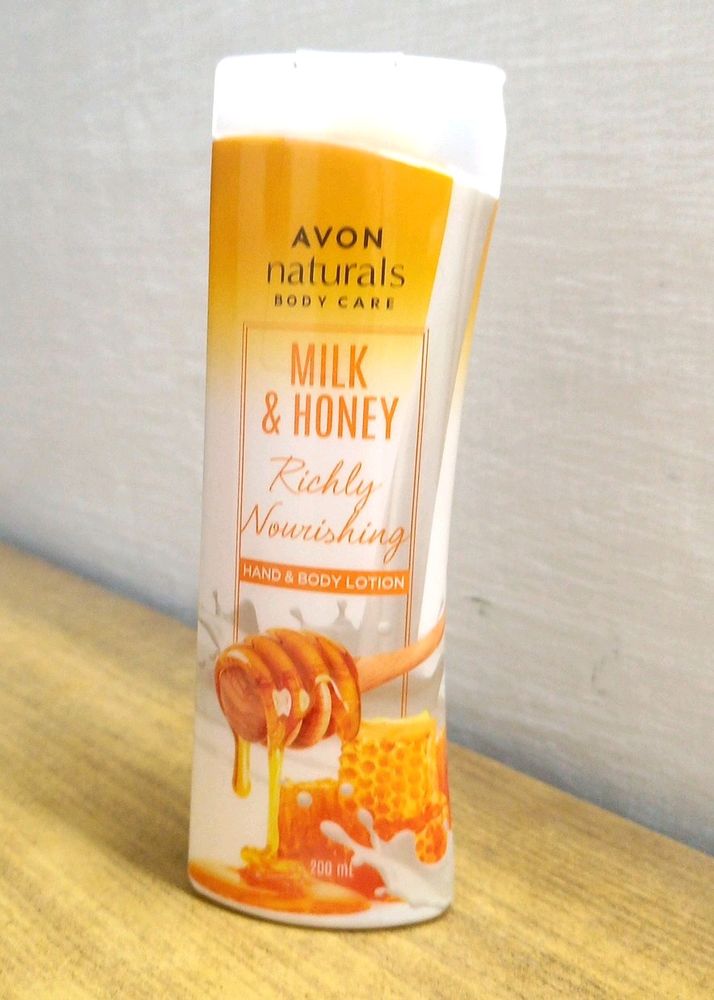 Avon Naturals Milk & Honey Hand & Body Lotion