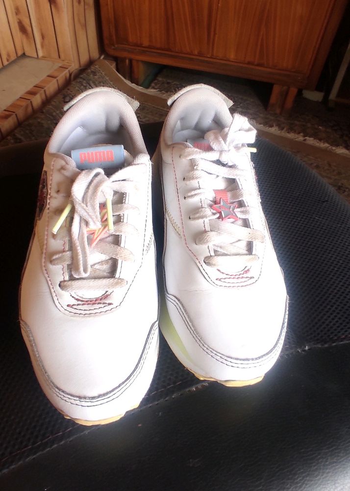 Puma Sport Shoes With Charms,  Size 4, 37, 23 Cm