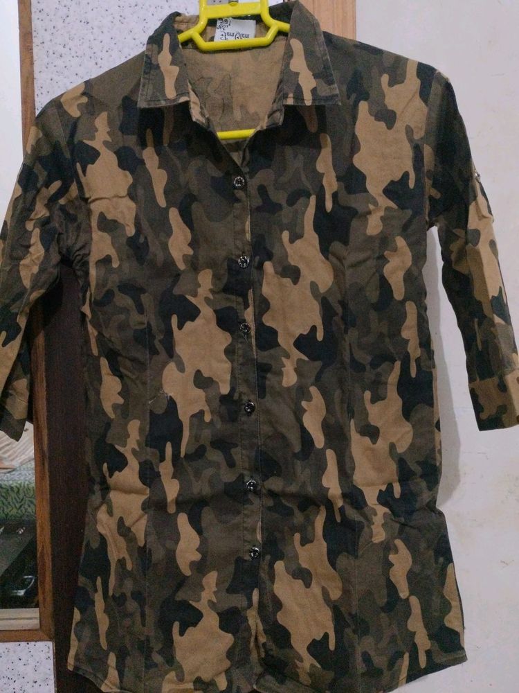 Army Shirt For Women