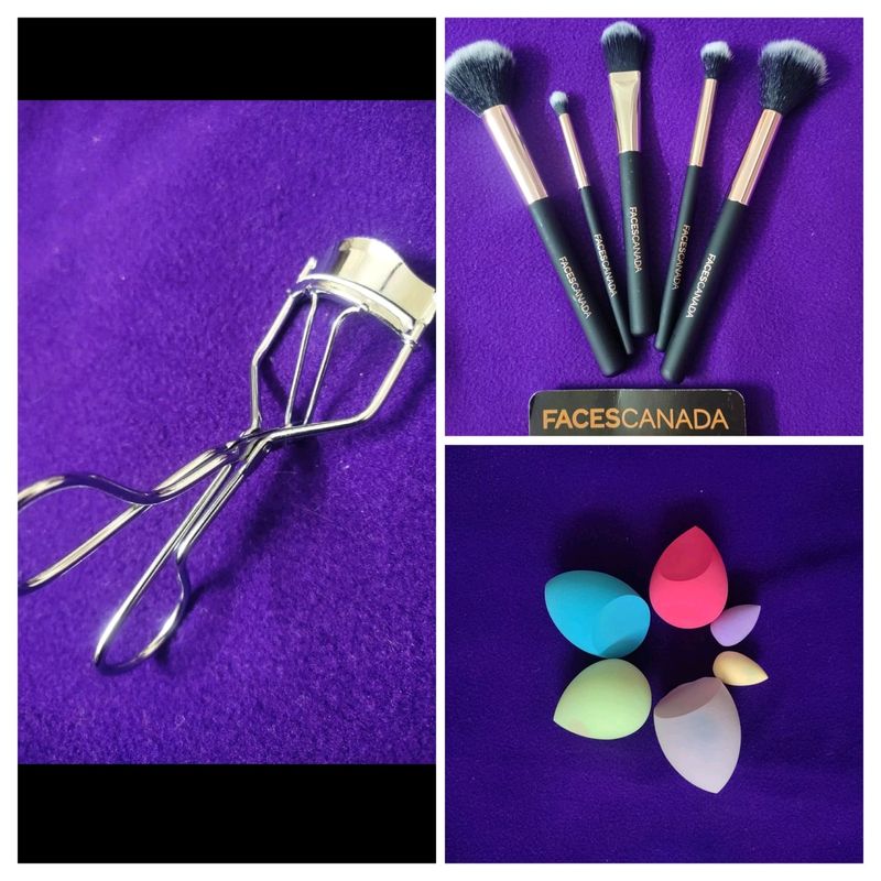 Brush Set,Blender Set,Eyelash Curler