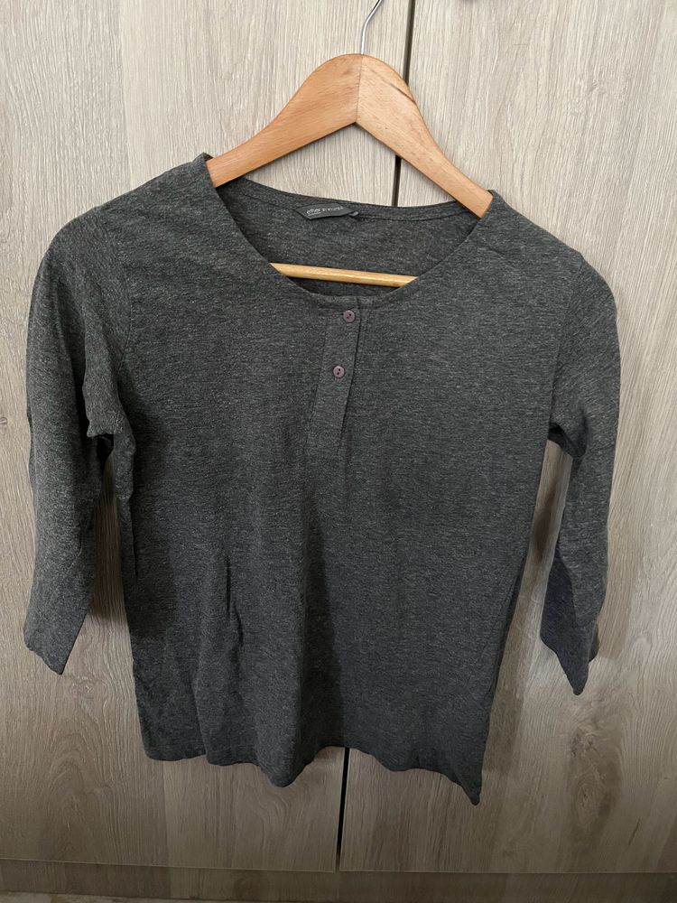 Ether Basic Grey Top, Size S