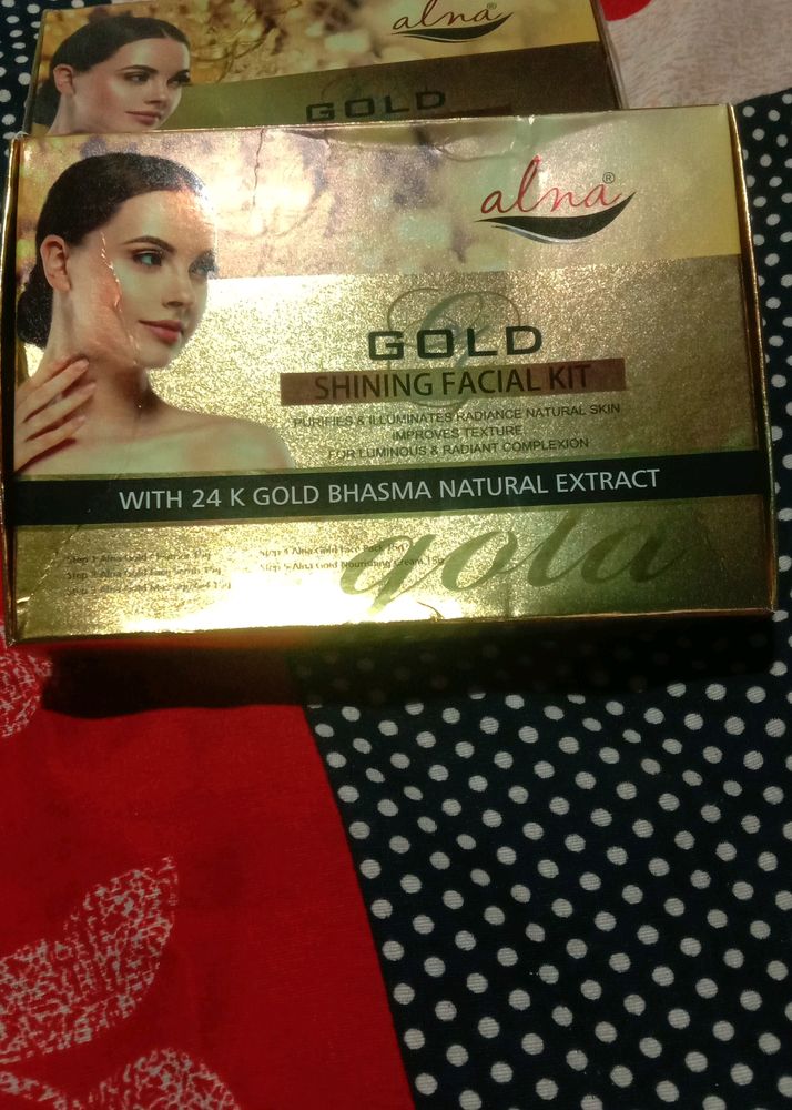 ALNA Gold Shining Facial Kit