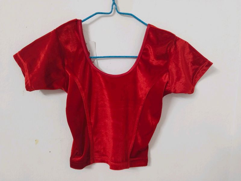 Blouse Stiched Red