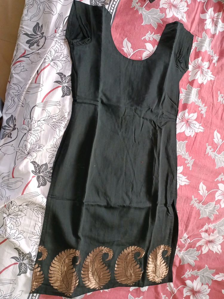 Black Kurta Set