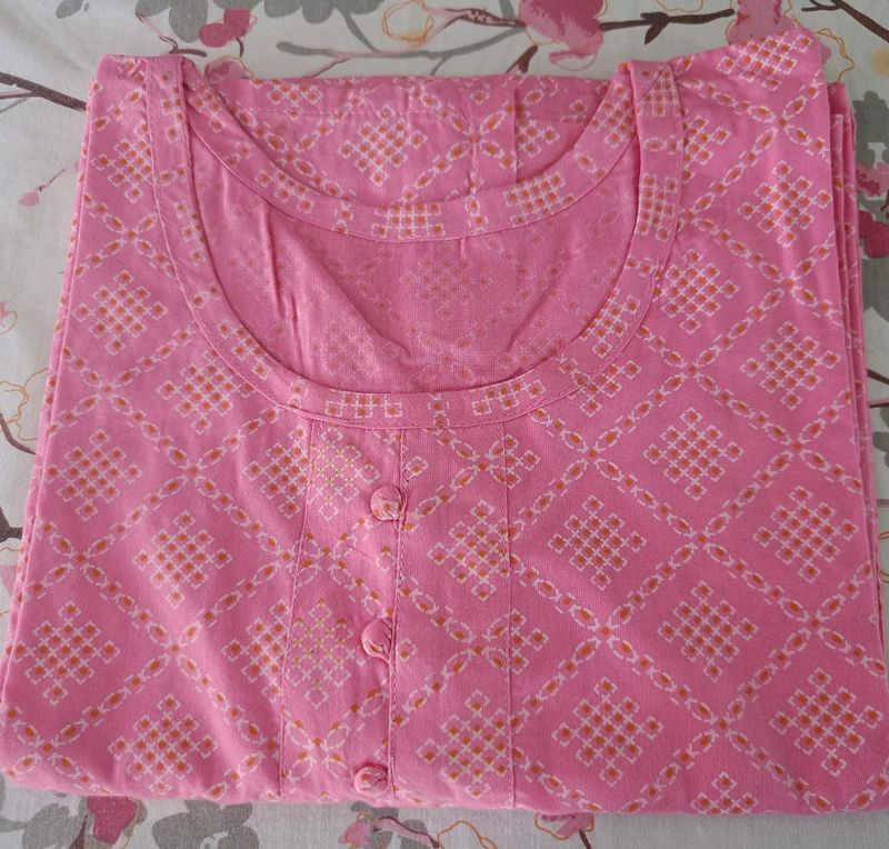 Pink Kurta