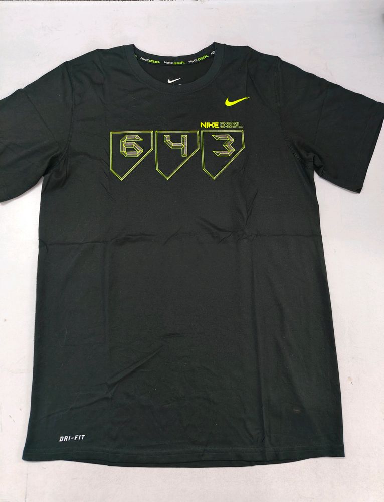 Nike BSBL Dri-fit Men's Size Medium T-Shirt Black