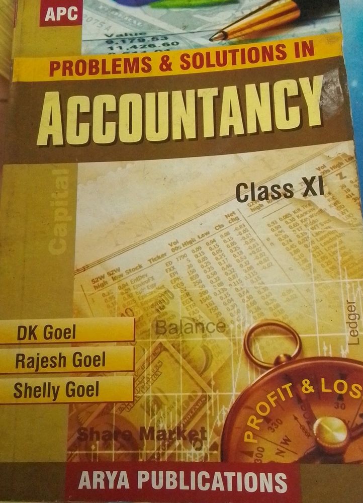 Problems And Solutions In Accountancy