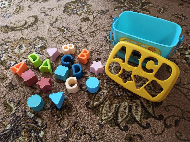 Baby and Toddler Plastic First Block Shapes