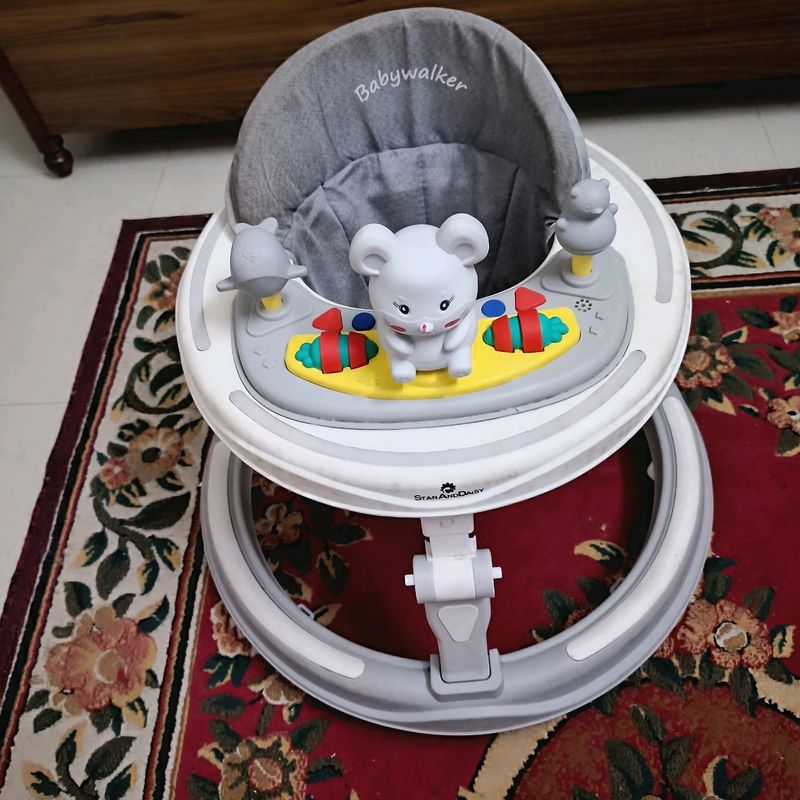 Baby Walker With 7 Level Height Adjust