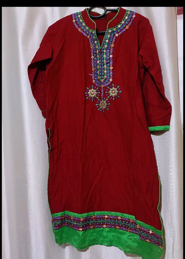 Embroidery Kurti