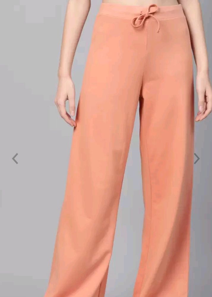 Peach Colour Sassafras Women's Track Pant