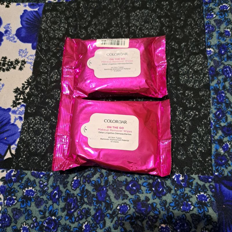 Colorbar Makeup Removal Wipes Pack Of 2