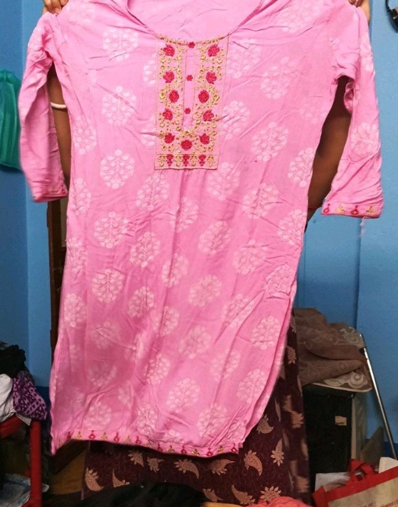 Pink Kurti