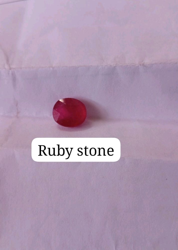 Natural Ruby Stone