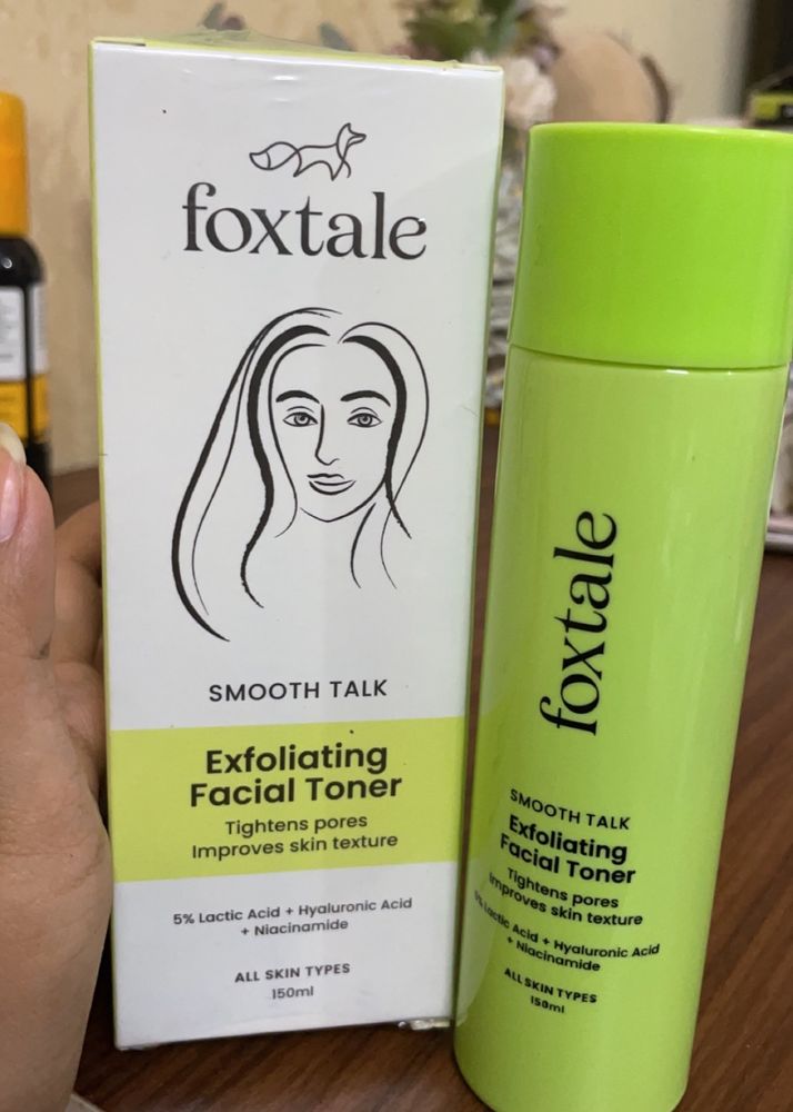 Foxtale Exfoliating Face Toner