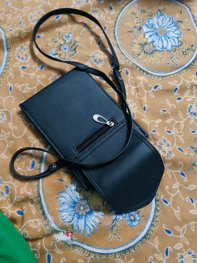 Black Mobile Sling Bag...