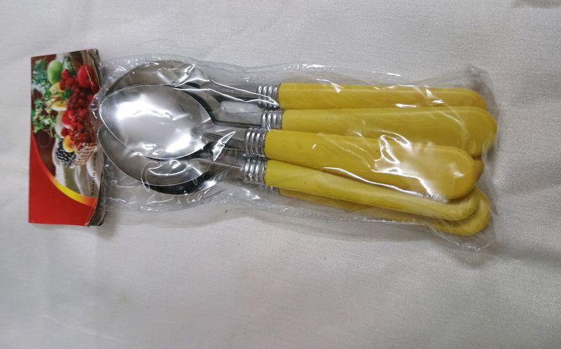 New Unused 6 Spoons Pack (4set)