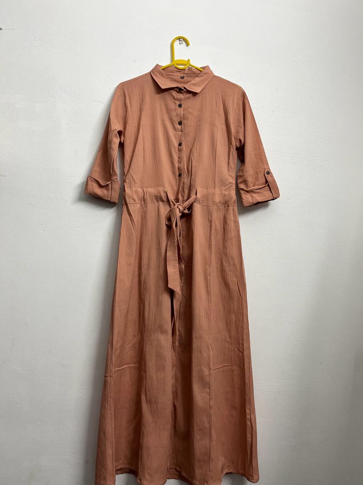 Women A line Shirt Dress