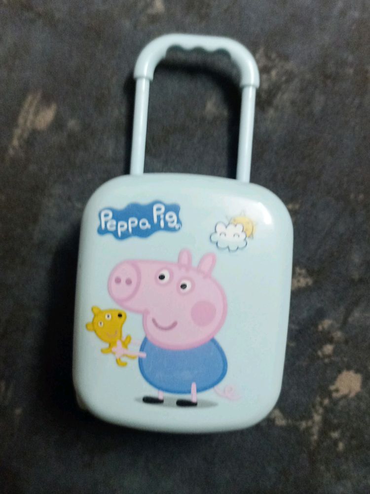 Peppa Pig Suitcase Very Cute With Eraser