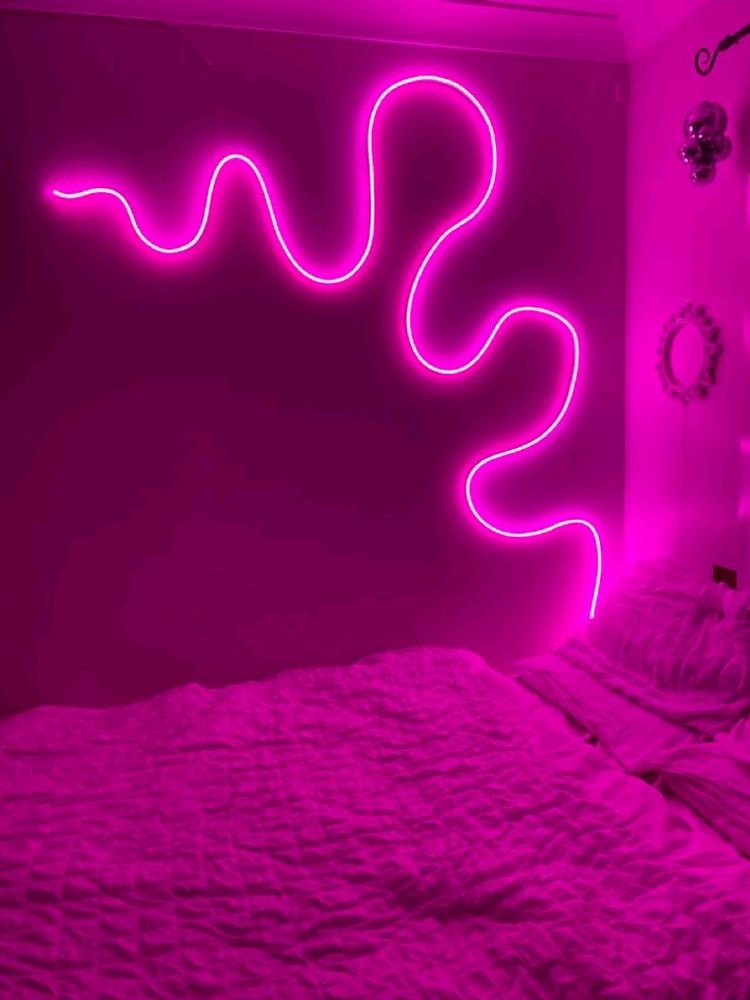 Pink Neon Strip Light 5M