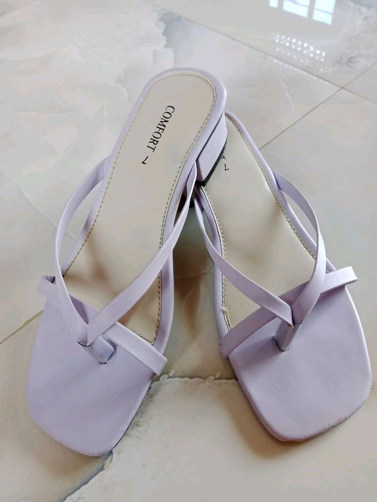 Clearance Sale ✨Zara Dupe Lavender Sandals ✨🌷💜