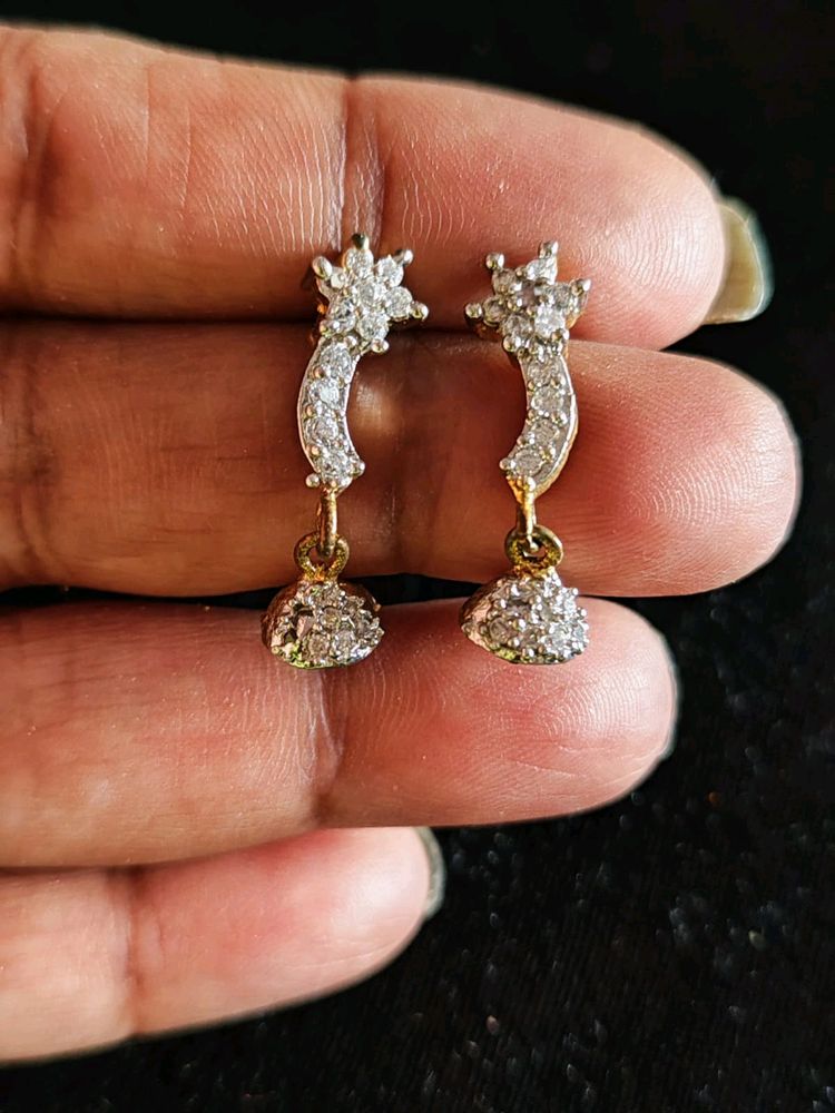 ROYAL RICH AMERICAN DIAMOND EARRINGS