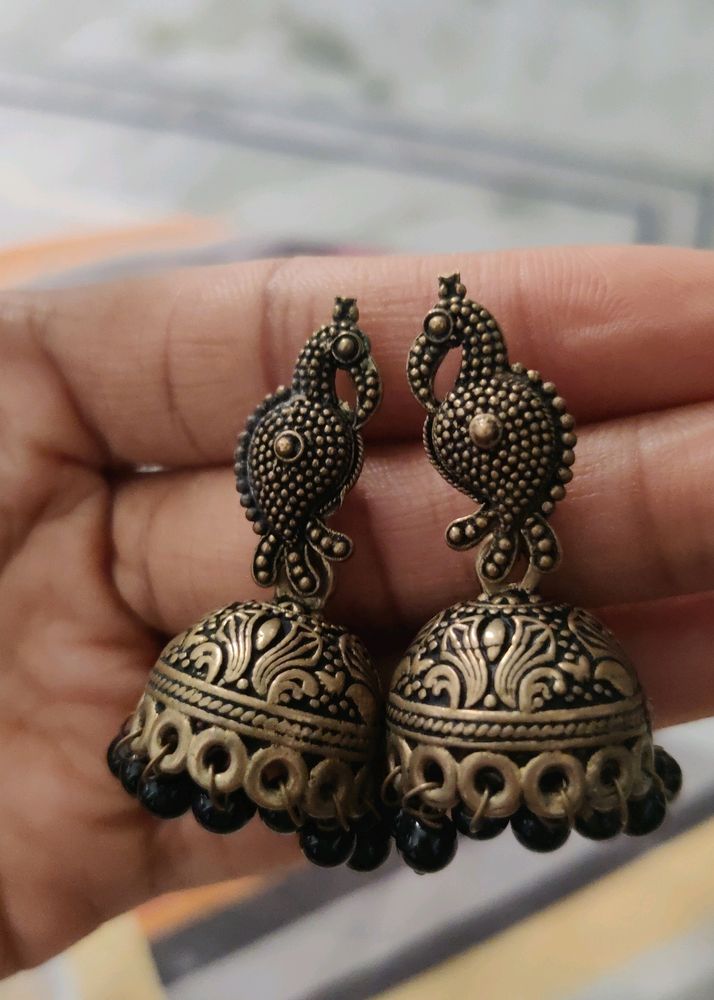 Earrings.