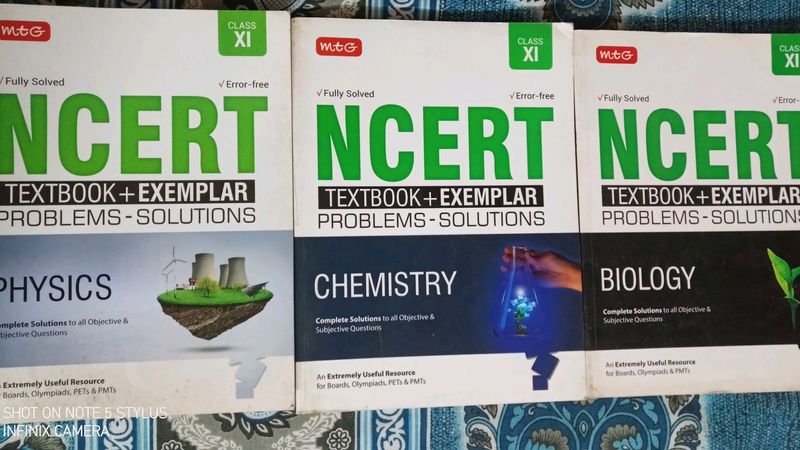 MTG NCERT Solutions For Physics Chemistry &Biology