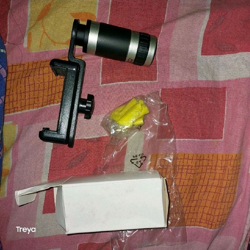 8X Zoom Phone HD Optical Telescope With Holder