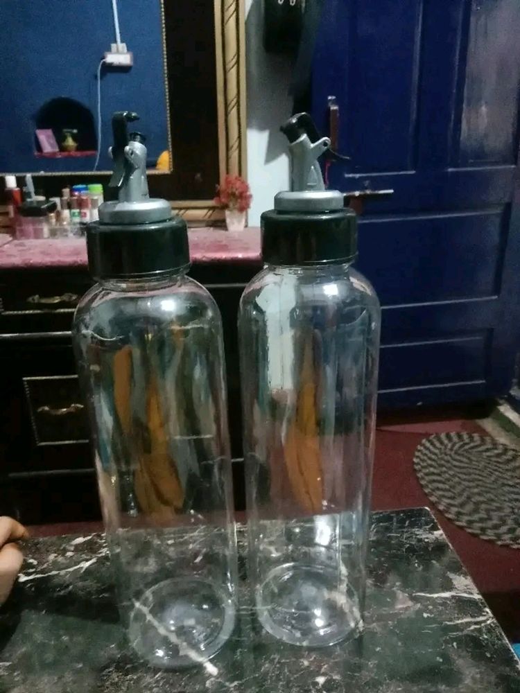 Pack Of 2 Oil Bottle