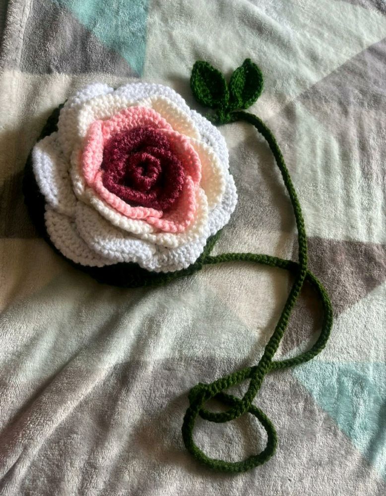 Crochet Flower Bag