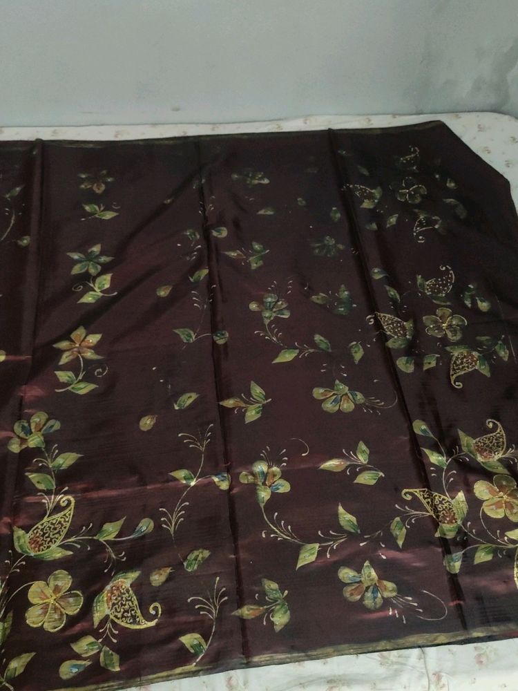 Hand Painted Saree Fixed Price