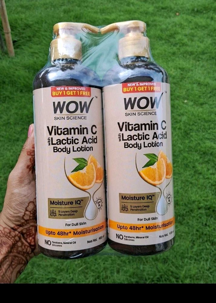 Set Of 2 Wow Vitamin C Body Lotion