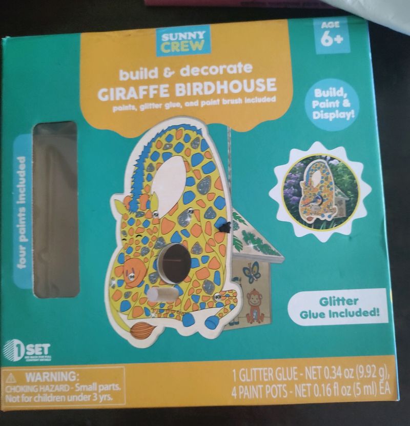 Giraffee Birdhouse Uk