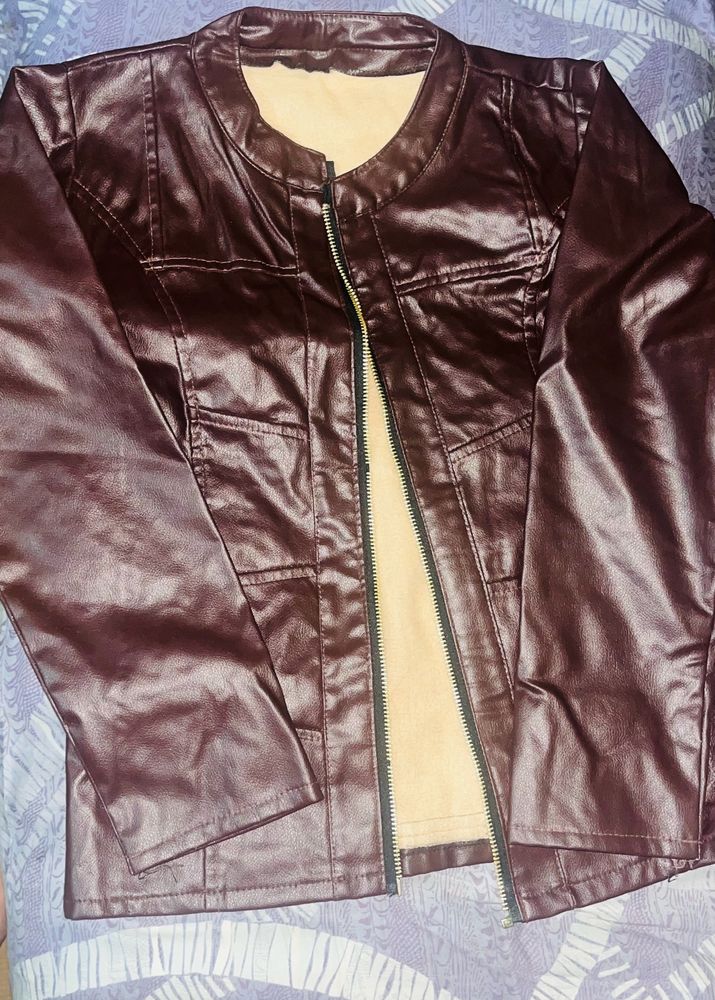 Leather Female Jacket