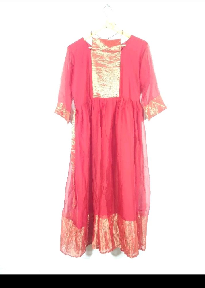 Red 3/4 Long Maxi Offer Price