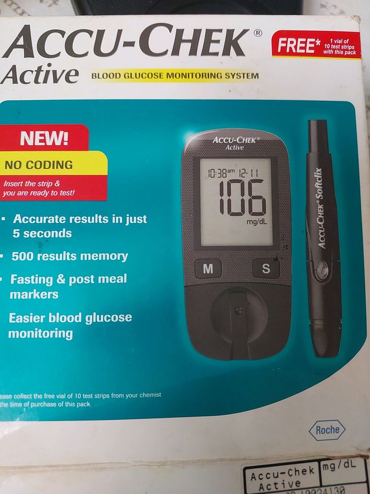 New Unused Acucheck Machine