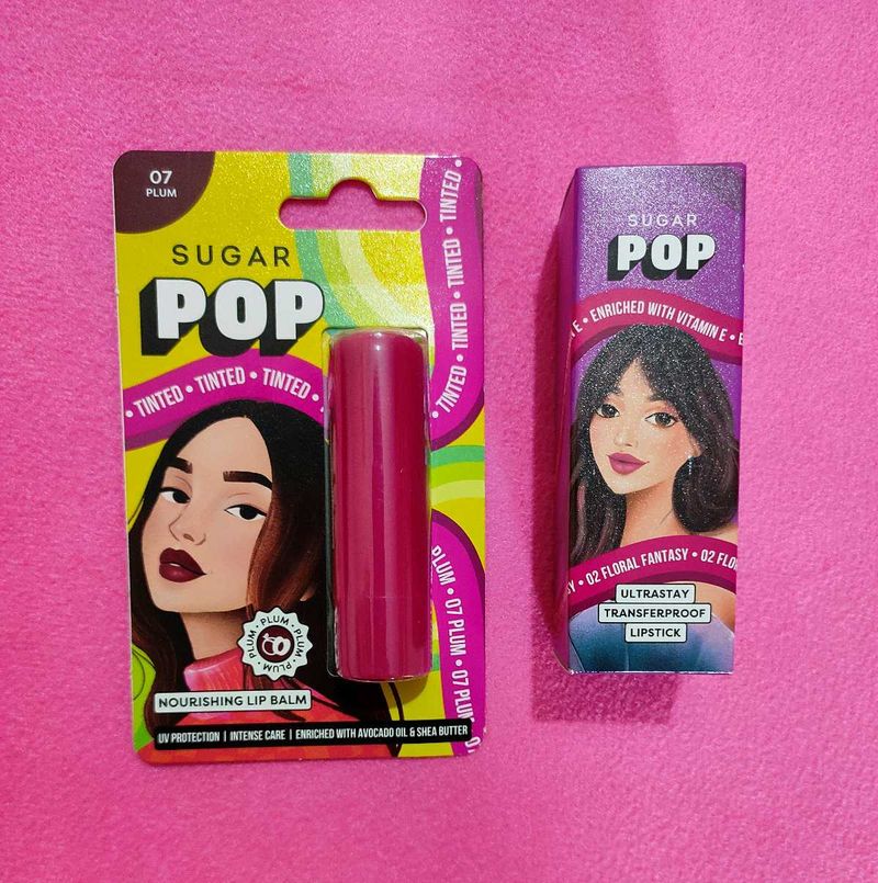 Pack Of 2😍Sugar Pop Lip Combo..😍