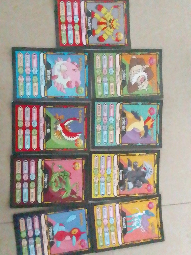 Unique Pokemon Cards