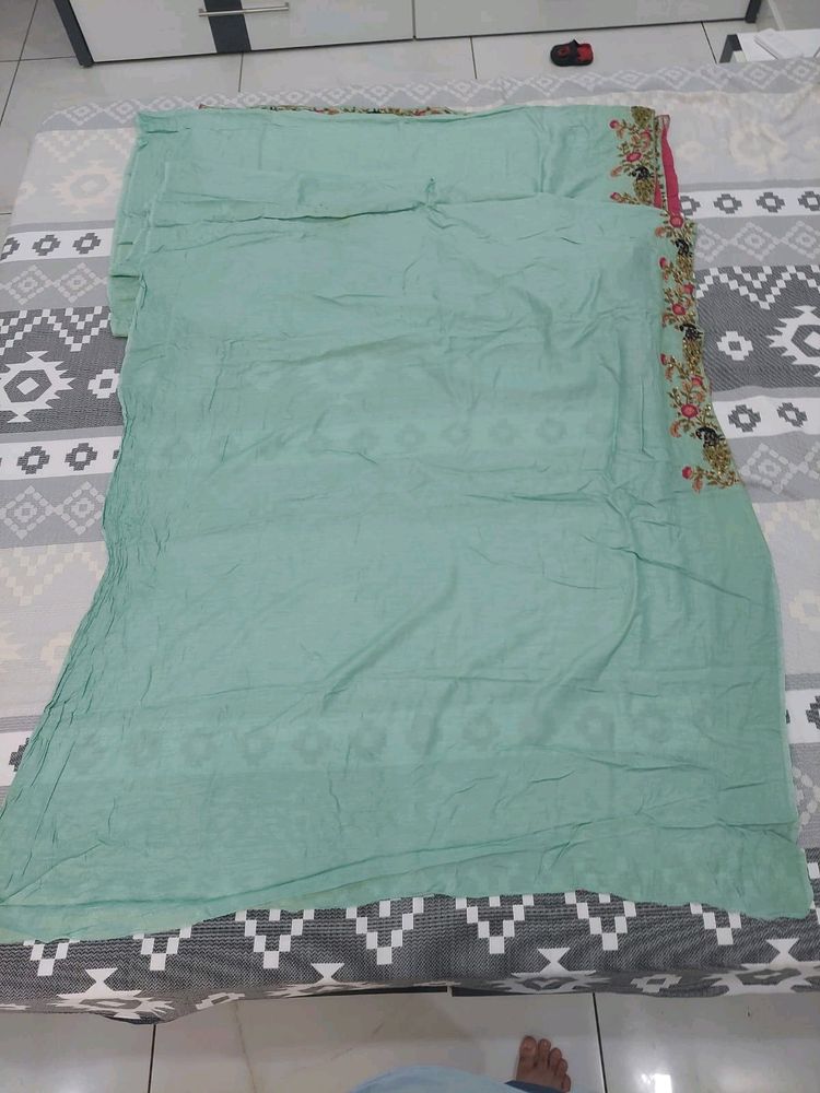 Green Saree