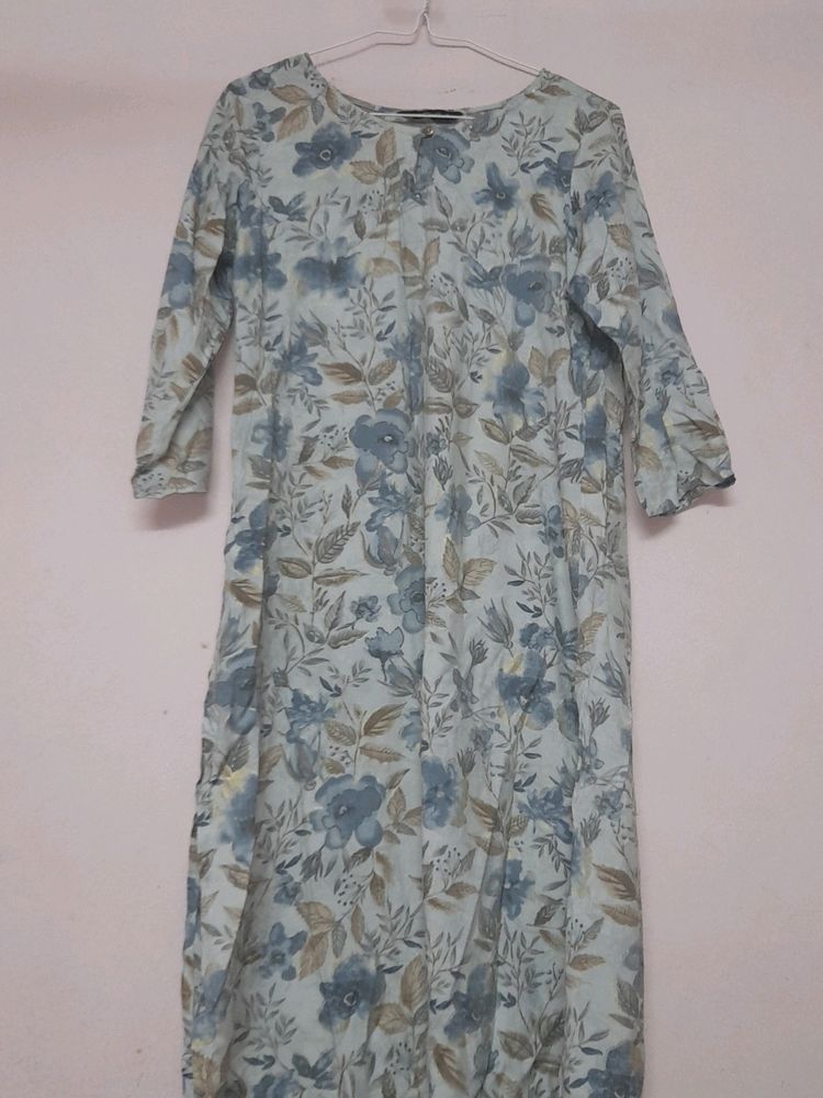 Blue Kurti For Women