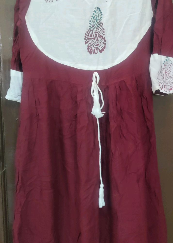 Red Color Kurti