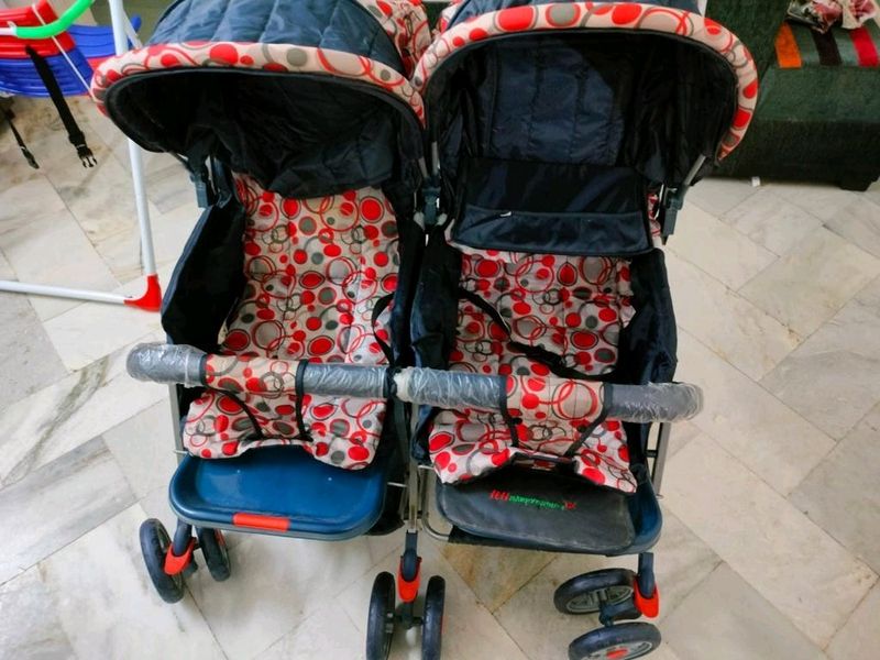 Price Drop --- Twin Stroller