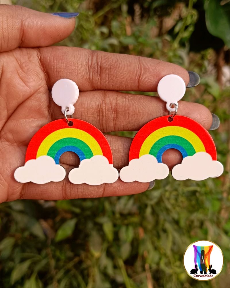 Rainbow 🌈 Earrings ✨